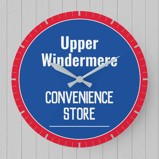 Winkelier Lokale Winkels Muur Klok