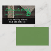 Winkelkaart voor vloerbedekking visitekaartje (Voorkant / Achterkant)