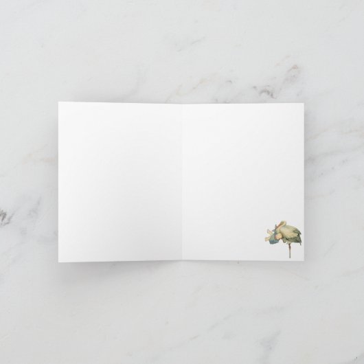  winkelkind in Blue Blanket, bedankt (Binnen)