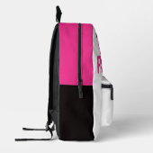 Winkelkoningin Collectie - Bedrukte Rugzak (Links)