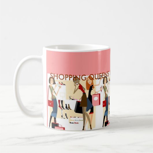 Winkelkoningin Collectie: Dames Koffiemok (Links)