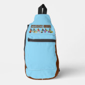 Winkelkoningin Collectie-Dames Sling Bag (Voorkant)