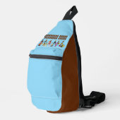 Winkelkoningin Collectie-Dames Sling Bag (Rechterhoek)