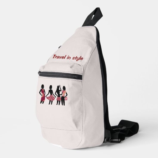 Winkelkoningin Collectie -Dames Sling Bag (Rechterhoek)