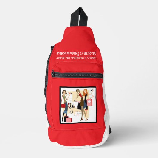 Winkelkoningin Collectie - Dames Sling Bag (Voorkant)