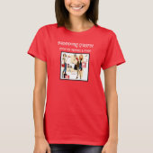 Winkelkoningin Collectie - Dames T-shirt (Voorkant)