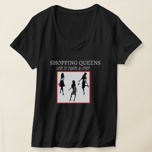 Winkelkoningin Collectie - Dames T-shirt (Laagn)