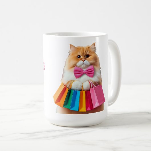 Winkelkoningin Kat Koffiemok (Voorkant rechts)