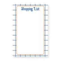 Winkellijst Blauw Sinaasappel Vierkant Raster Boho