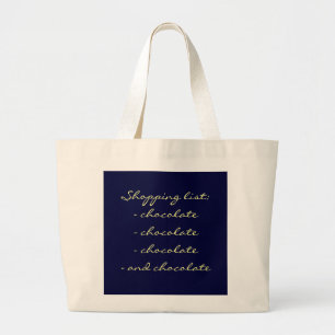 Winkellijst Grote Tote Bag