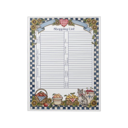 Winkellijst Notitieblok (Linkerzijde)