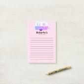  winkellijst voor Camper-aanhangwagen Post-it® Notes (Op bureau)