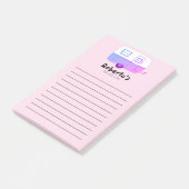  winkellijst voor Camper-aanhangwagen Post-it® Notes (Schuin)