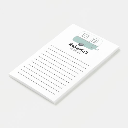  winkellijst voor Camper-aanhangwagen Post-it® Notes (Schuin)