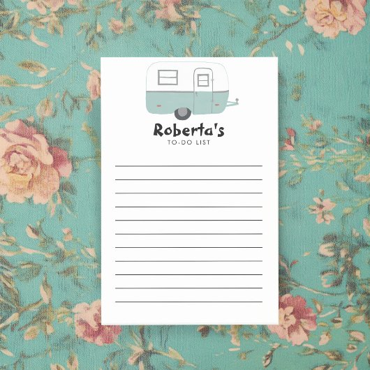  winkellijst voor Camper-aanhangwagen Post-it® Notes