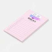  winkellijst voor Camper-aanhangwagen Post-it® Notes (Schuin)