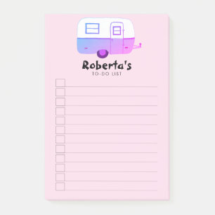 winkellijst voor Camper-aanhangwagen Post-it® Notes