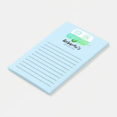  winkellijst voor Camper-aanhangwagen Post-it® Notes (Schuin)