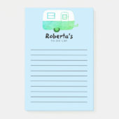  winkellijst voor Camper-aanhangwagen Post-it® Notes (Voorkant)
