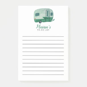 winkellijst voor Camper-aanhangwagen Post-it® Notes