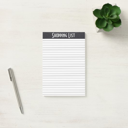 Winkellijst zwart/wit post-it® notes (Kantoor)