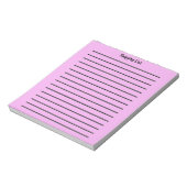 Winkellijstblok Notitieblok (Linkerzijde)