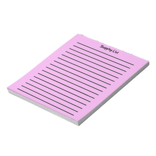 Winkellijstblok Notitieblok (Linkerzijde)