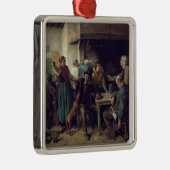 Winkelmaandag 1858 metalen ornament (Rechts)