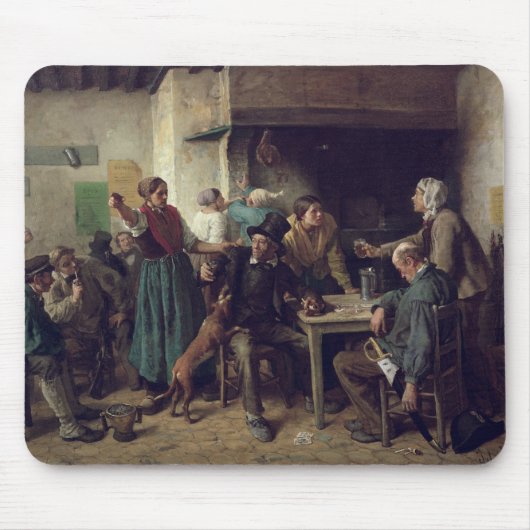 Winkelmaandag 1858 muismat (Voorkant)