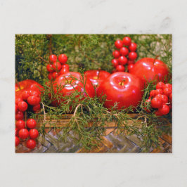 Winkelmand van Christmas Cheer Briefkaart