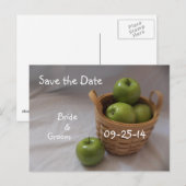 Winkelmand van Green Apple Wedding Briefkaarten (Voorkant / Achterkant)
