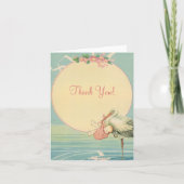  winkelmeisje in roze tas, bedankt (Voorkant)