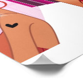 Winkelmeisje Poster (Hoek)