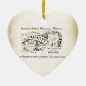 Winkelnaam van Franse afdeling Keramisch Ornament (Voorkant)