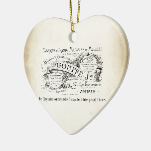 Winkelnaam van Franse afdeling Keramisch Ornament (Links)