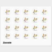 Winkelnoot Ronde Sticker (Vel)