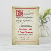 Winkelpagina |  sprookje Sla datum op Save The Date (Staand voorkant)