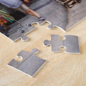 Winkelpand - Hoboken, NJ - Mensen Legpuzzel (Zijkant)