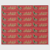 Winkelpapier voor sleden en rendieren van de kerst cadeaupapier (Vlak)