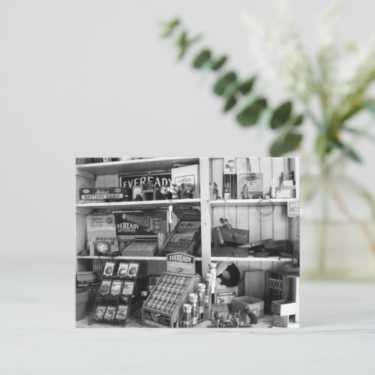  winkelplanken briefkaart (Staand voorkant)