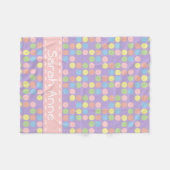 Winkelpoka-punten op speciaal ingerichte objecten fleece deken (Voorkant (Horizontaal))