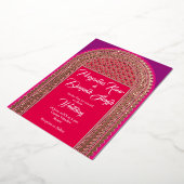 Winkelportaal Folie Uitnodiging (Gedraaid)