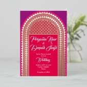 Winkelportaal Folie Uitnodiging (Staand Voorkant)