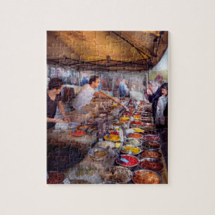 Winkelpui - De openlucht thee- en kruidenmarkt Legpuzzel