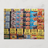 Winkelraam, Barcelona, Spanje Briefkaart (Voorkant)