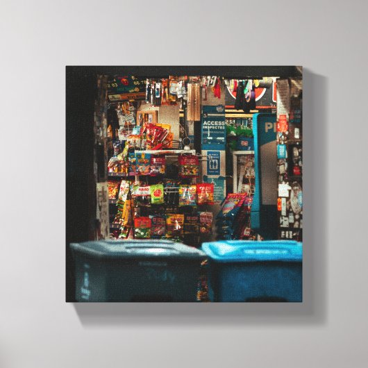 Winkelraam Canvas Afdruk (Voorkant)