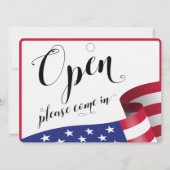 Winkelraam Glasdeur Hangend Open & Gesloten Bord (Voorkant)