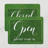 Winkelraam Golf Groen Hangend Open- en Gesloten-Bo (Voorkant / Achterkant)