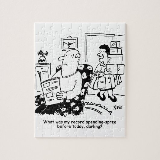 Winkelreis. Record uitgaven. Overbesteding bij win Legpuzzel (Verticaal)