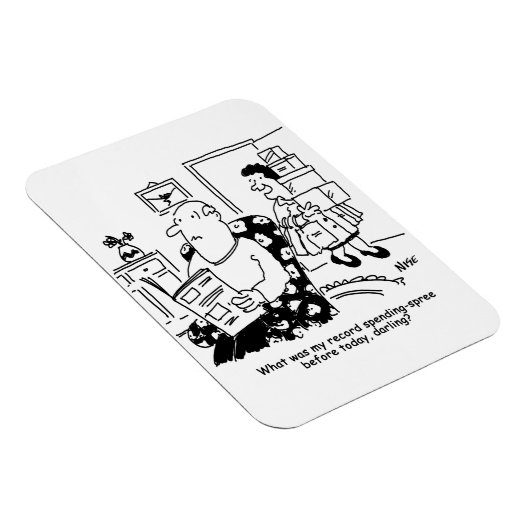 Winkelreis. Record uitgaven. Overbesteding bij win Magneet (Rechterzijde)